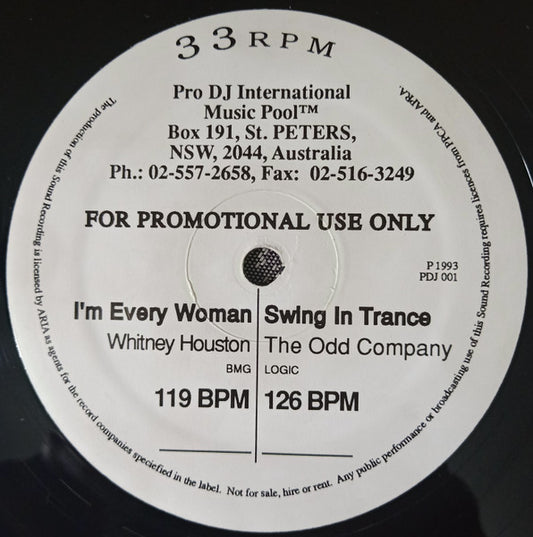 Various : Pro DJ International Issue 1 (12", Comp, Promo)