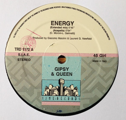 Gipsy And Queen : Energy (12")