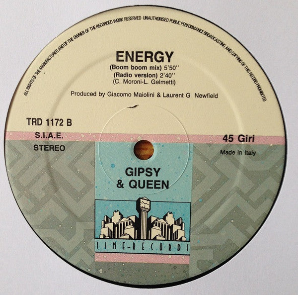 Gipsy And Queen : Energy (12")