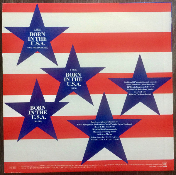 Bruce Springsteen : Born In The U.S.A. (12")