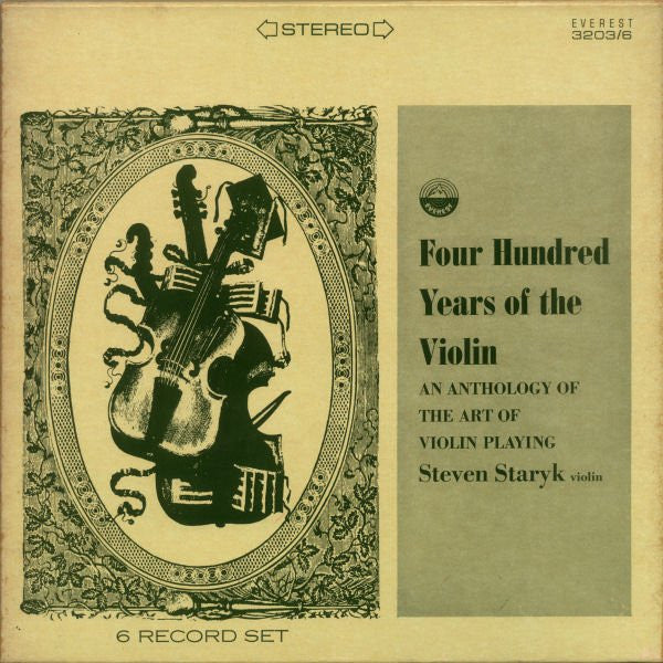 Steven Staryk : 400 Years Of The Violin (6xLP, RP + Box)