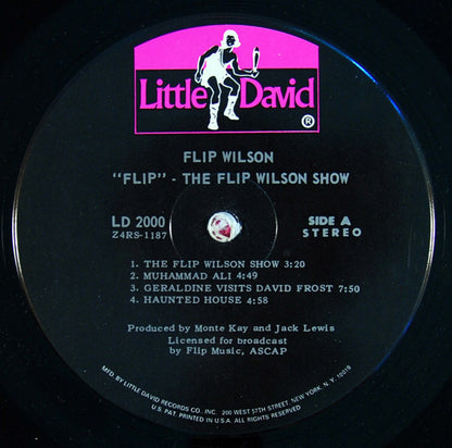 Flip Wilson With Special Guest David Frost : "Flip" - The Flip Wilson Show (LP, Album, Hol)