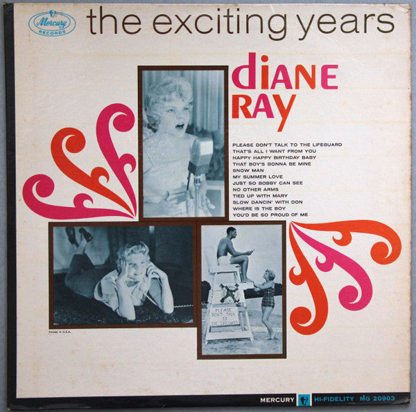 Diane Ray : The Exciting Years (LP, Album, Mono)