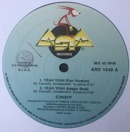Cindy (2) : Yeah Yeah (12")