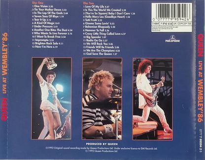 Queen : Live At Wembley '86 (2xCD, Album, Fat)