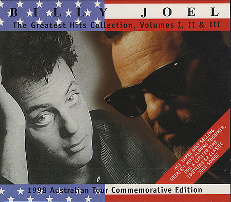 Billy Joel : The Greatest Hits Collection Volumes I, II & III - 1998 Australian Tour Commemorative Edition (3xCD, Comp, Sli)
