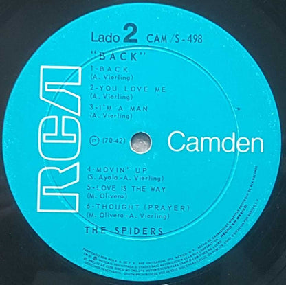 The Spiders (6) : Back (LP, Album)