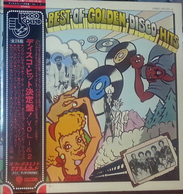 Various : The Very Best Of Golden Disco Hits Vol. I & II (2xLP, Comp)