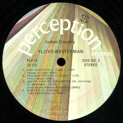 Floyd Westerman : Indian Country (LP)