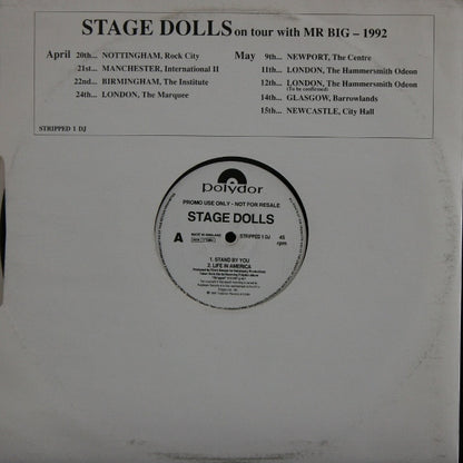 Stage Dolls : Stand By You (12", Promo)