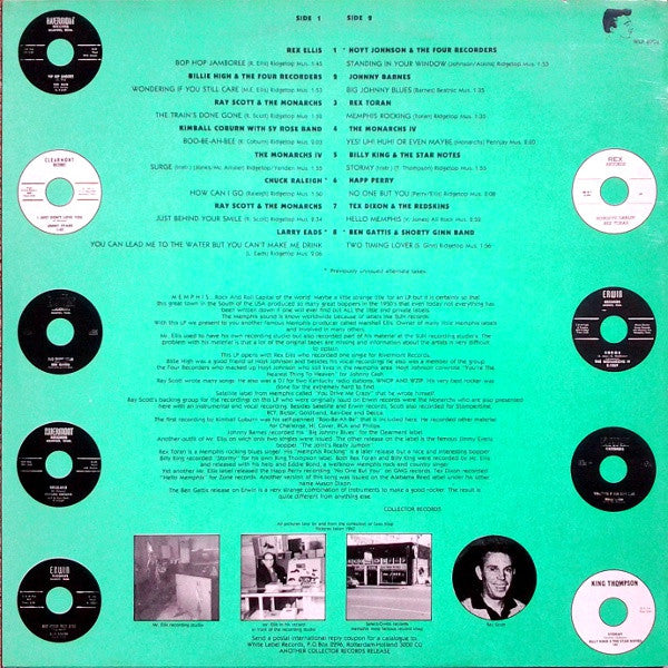 Various : Memphis... Rock And Roll Capital Of The World Vol. 1 (LP, Comp)
