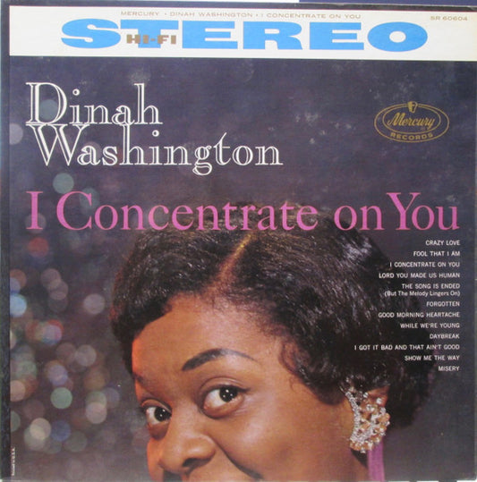 Dinah Washington : I Concentrate On You (LP)