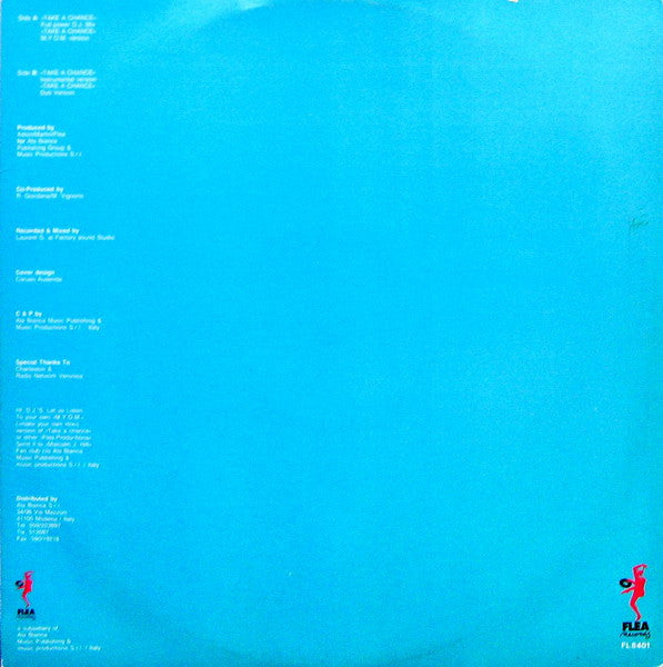 Malcolm J. Hill : Take A Chance (12")