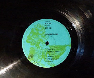 Herbie Mann : The Great Mann (LP, Comp, Club)