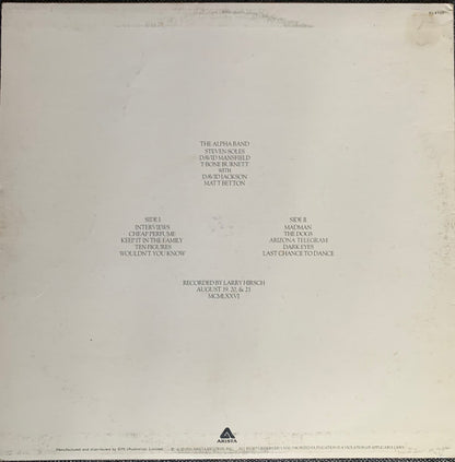 The Alpha Band : The Alpha Band (LP, Album)