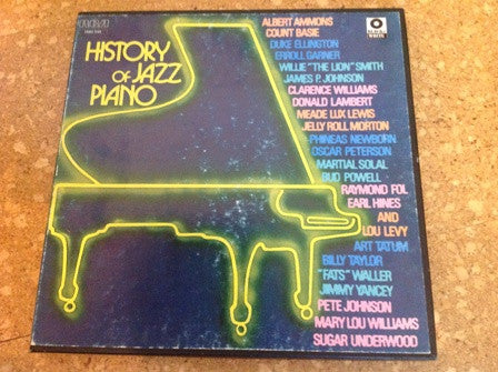Various : History Of Jazz Piano (3xLP, Comp + Box)