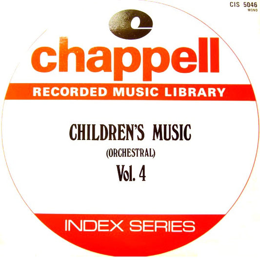 Various : Children's Music (Orchestral) Vol. 4 (LP, Mono)