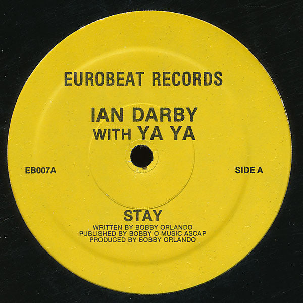 Ian Darby With Ya Ya : Stay (12")