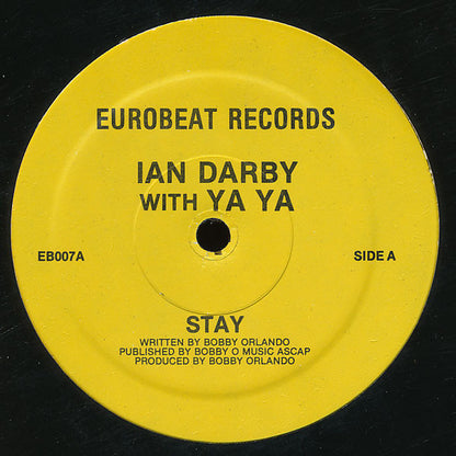 Ian Darby With Ya Ya : Stay (12")