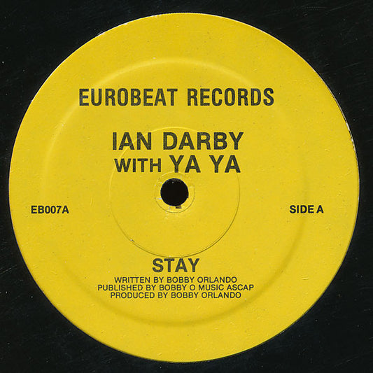 Ian Darby With Ya Ya : Stay (12")