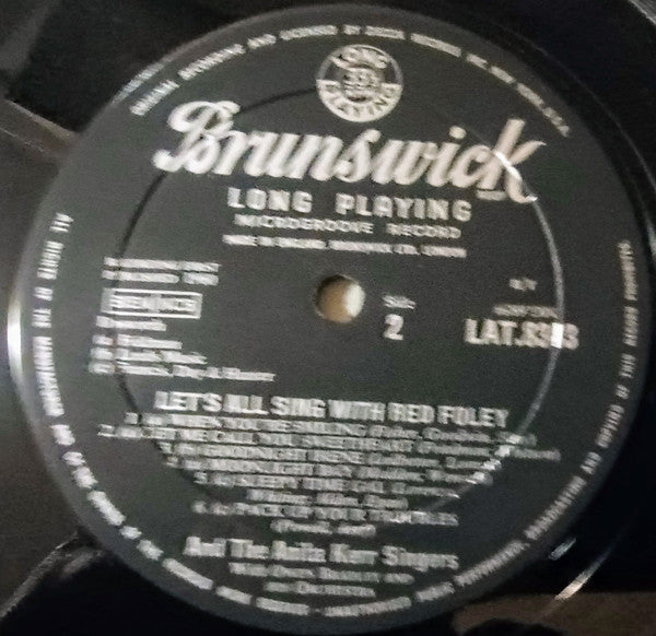 Red Foley And The Anita Kerr Singers With Owen Bradley And His Orchestra : Let's All Sing With Red Foley (LP, Album, Mono)