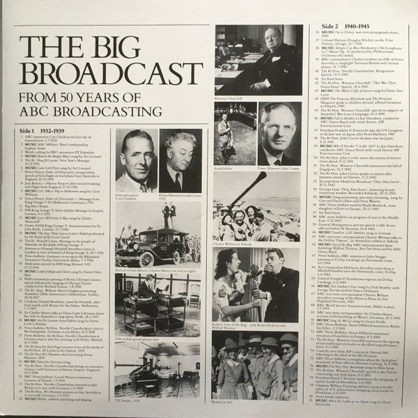 Various : The Big Broadcast 1932-1982 (2xLP)