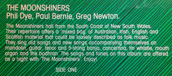 The Moonshiners (4) : Bless All Moonshiners (LP, Album)