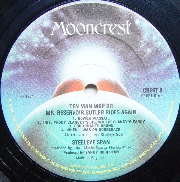 Steeleye Span : Ten Man Mop Or Mr. Reservoir Butler Rides Again (LP, Album, RE)