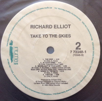 Richard Elliot : Take To The Skies (LP, Album)