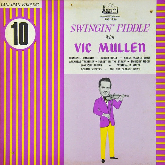 Vic Mullen : Swingin' Fiddle (LP, Album)