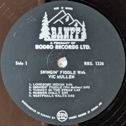 Vic Mullen : Swingin' Fiddle (LP, Album)