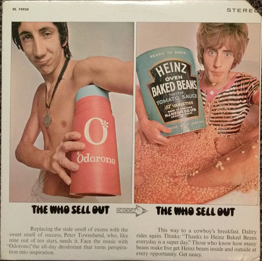 The Who : The Who Sell Out (LP, Album, Pin)