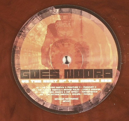 The Outside Agency / Fracture 4 / Broken Rules / Dep Affect / Sei2ure : Goes Noord Vs The Rest Of The World III (12", Red)