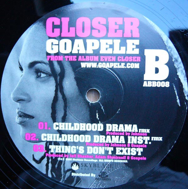 Goapele : Closer (12")