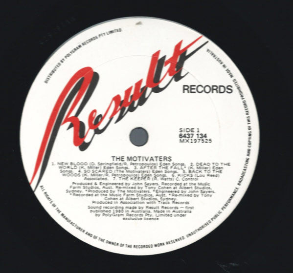 The Motivaters : The Motivaters (LP, Album)