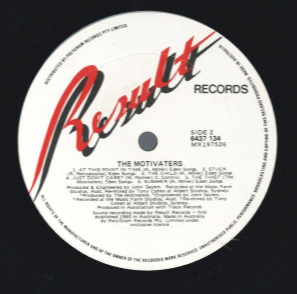 The Motivaters : The Motivaters (LP, Album)