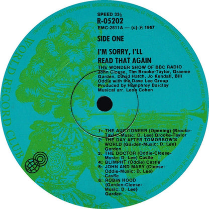 I'm Sorry, I'll Read That Again* : I'm Sorry, I'll Read That Again (LP, Comp, Mono, Club)
