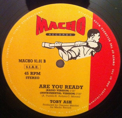 Toby Ash : Are You Ready (12")