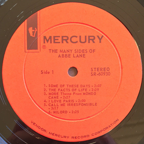 Abbe Lane : The Many Sides Of (LP, Album)