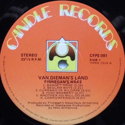Finnegan's Wake (4) : Van Dieman's Land (LP, Album)