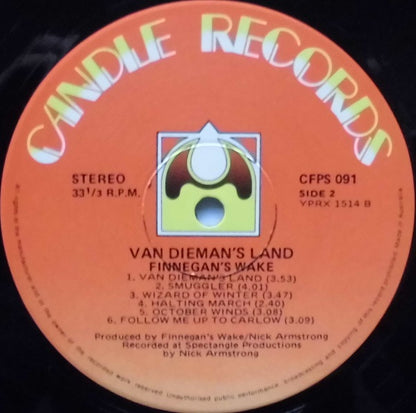 Finnegan's Wake (4) : Van Dieman's Land (LP, Album)