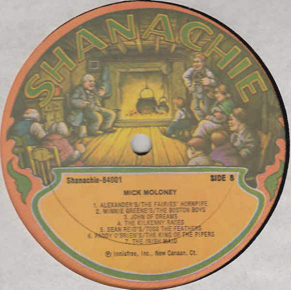 Mick Moloney Featuring Eugene O'Donnell  ,  Joe McKenna (2)  , Shelley Posen  , Patrick Sky : Mick Moloney  (LP, Album, RE)