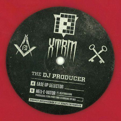 The DJ Producer : Ease Up Selector /  Hell-E-Vator (Producers XTRM Punk Funk Slamdunk VIP Mix) (12", Pin)