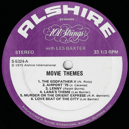 101 Strings : Movie Themes (LP, Album)
