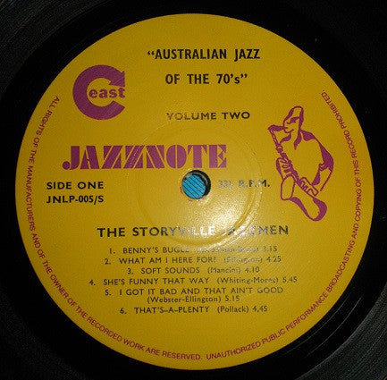 The Storyville Jazzmen / Mood Indigo : The Storyville Jazzmen / Mood Indigo (LP)