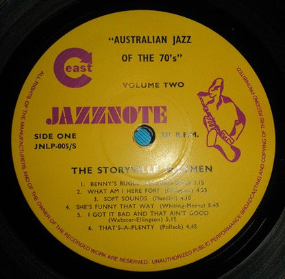 The Storyville Jazzmen / Mood Indigo : The Storyville Jazzmen / Mood Indigo (LP)