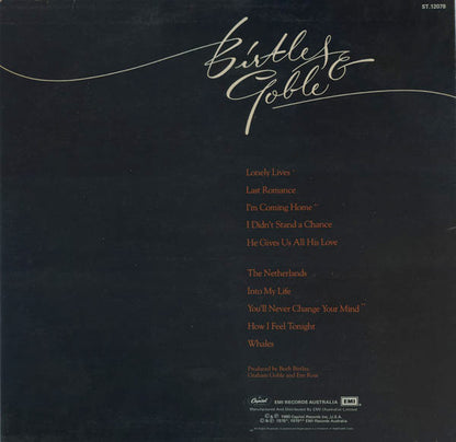 Birtles & Goble : The Last Romance (LP)
