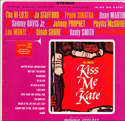 Various : Reprise Musical Repertory Theatre Presents Kiss Me Kate (LP, Album)
