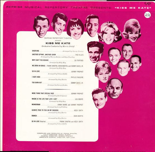 Various : Reprise Musical Repertory Theatre Presents Kiss Me Kate (LP, Album)