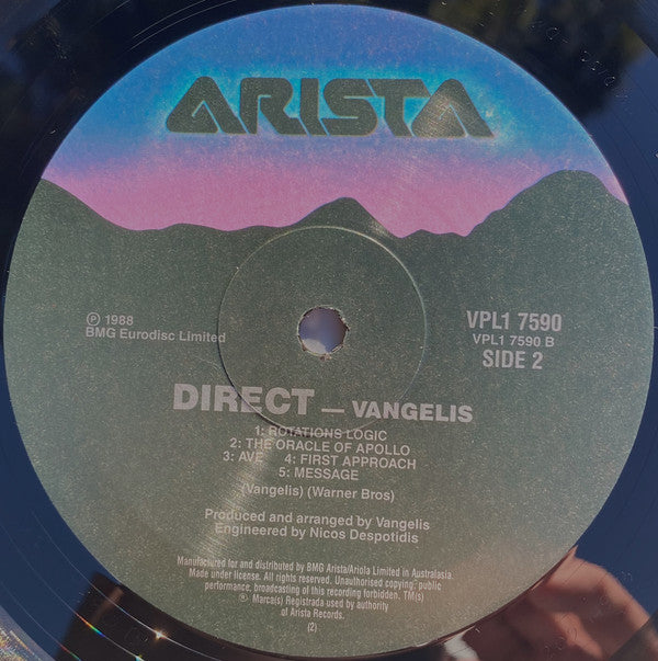 Vangelis : Direct (LP, Album)